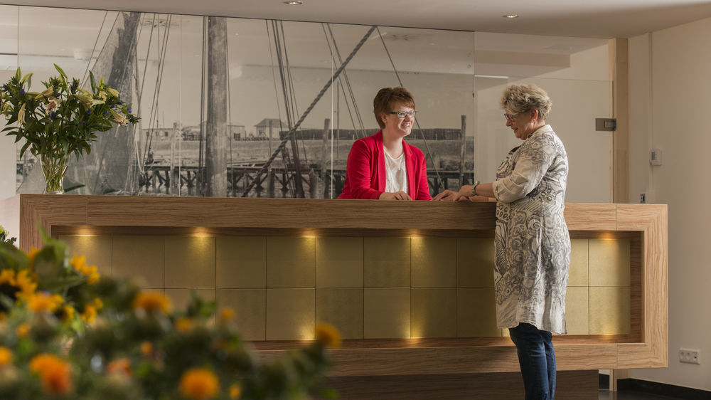 Hotel Hafen Buesum Kültér fotó
