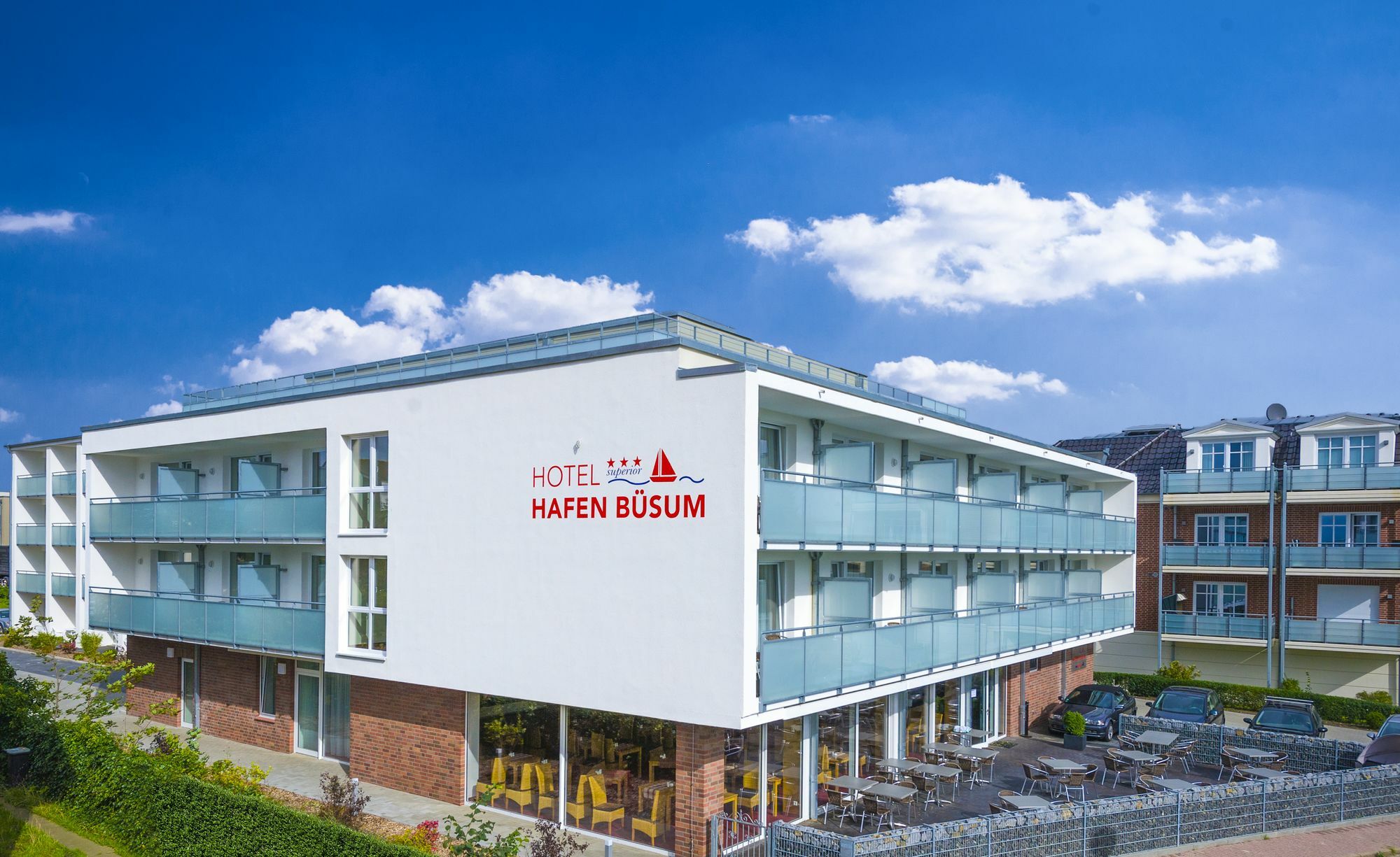 Hotel Hafen Buesum Kültér fotó